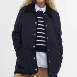 Jackets|Coats|Barbour Cornelia Quilted Cotton-Corduroy Jacket - 12