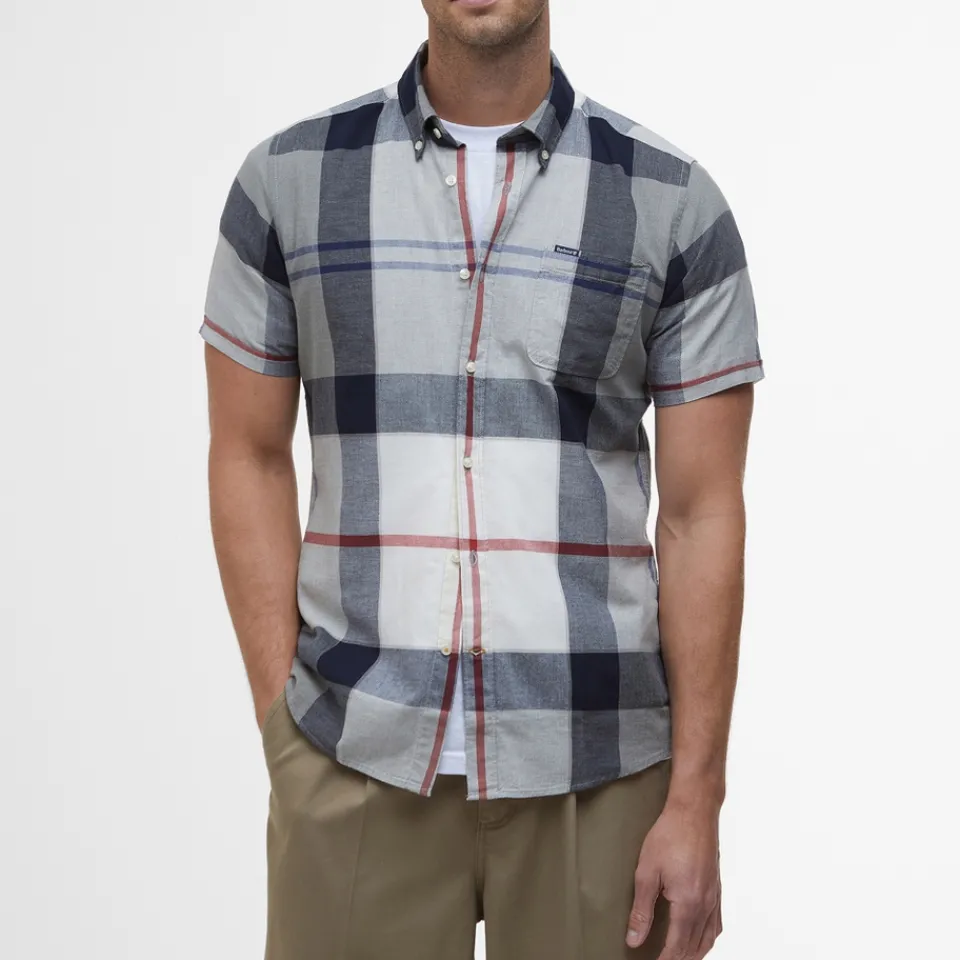 Shirts|Shirts|Barbour Doughill Checked Cotton-Blend Shirt - M