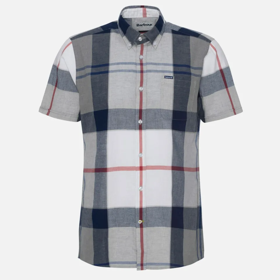 Shirts|Shirts|Barbour Doughill Checked Cotton-Blend Shirt - M