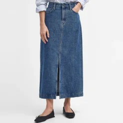 Skirts|Skirts|Ganni Barbour Ella Denim Midi Skirt - UK 12