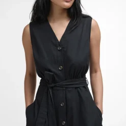 Dresses|Dresses|Gucci Barbour Elsie Cotton And Linen-Blend Midi Dress - UK 16