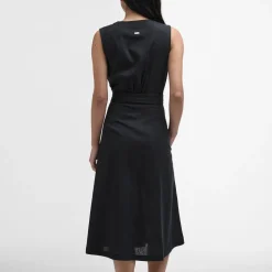 Dresses|Dresses|Gucci Barbour Elsie Cotton And Linen-Blend Midi Dress - UK 16