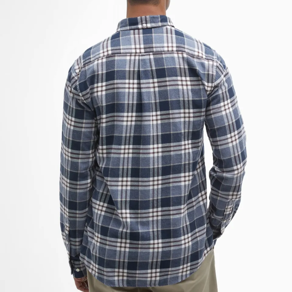 Shirts|Shirts|Polo Ralph Lauren Barbour Fallbay Tailored Fit Checked Brushed Cotton Shirt - L