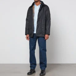Jackets|Coats|Dr. Martens Barbour Heritage Ashby Waxed Cotton Jacket