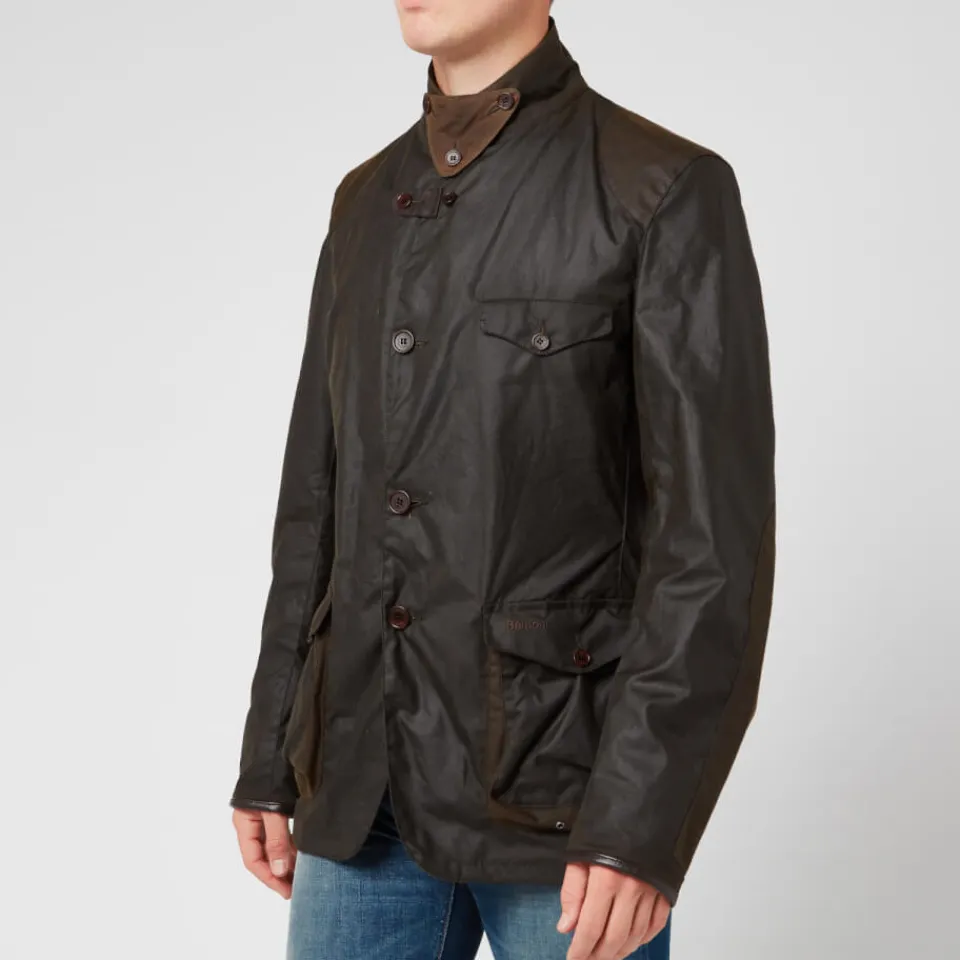 Jackets|Coats|Dr. Martens Barbour Heritage Beacon Waxed Cotton Sports Jacket - S