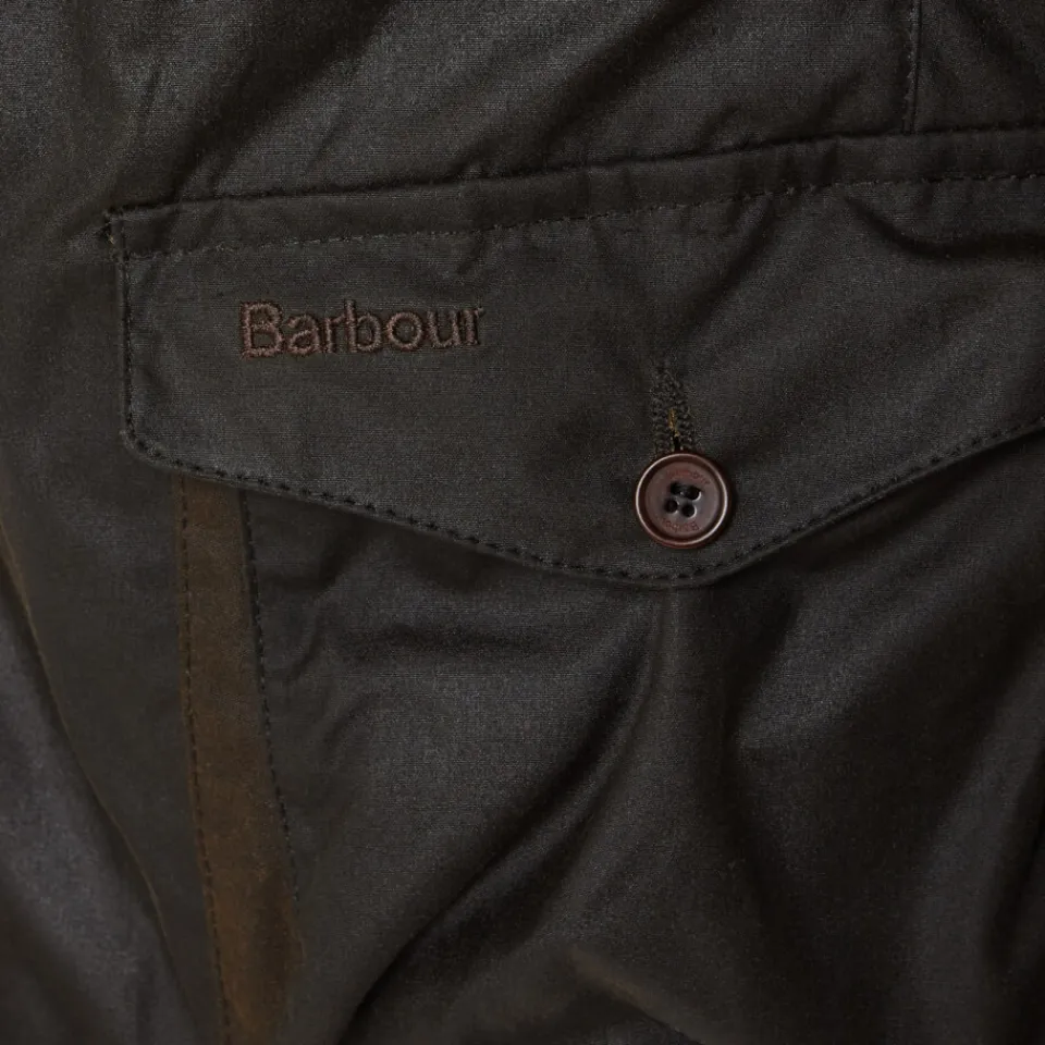 Jackets|Coats|Dr. Martens Barbour Heritage Beacon Waxed Cotton Sports Jacket - S