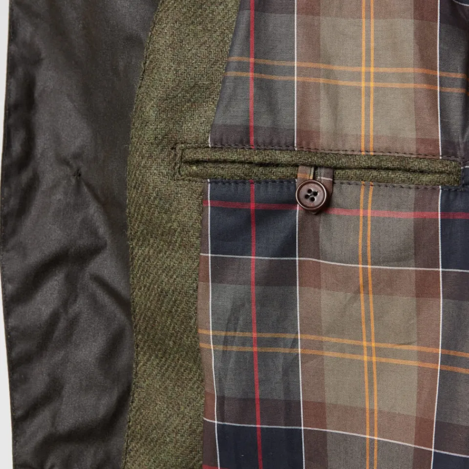 Jackets|Coats|Dr. Martens Barbour Heritage Beacon Waxed Cotton Sports Jacket - S