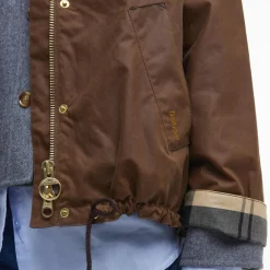 Jackets|Coats|Good American Barbour Inez Waxed Cotton Jacket - 10