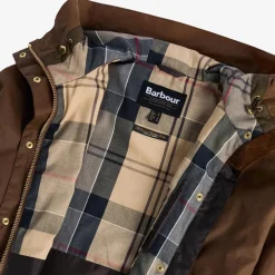 Jackets|Coats|Good American Barbour Inez Waxed Cotton Jacket - 10