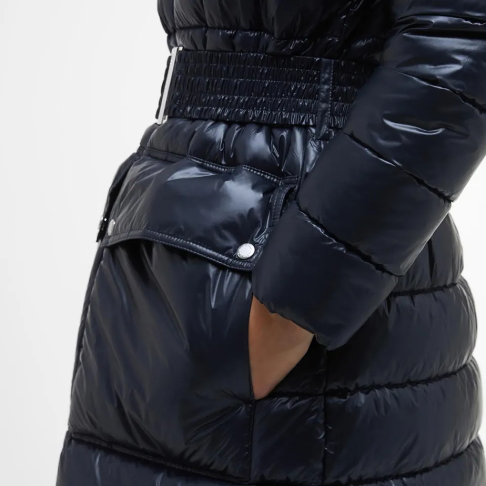 Jackets|Coats|Marc Jacobs Barbour International Aisha Quilted Shell Jacket - UK 8