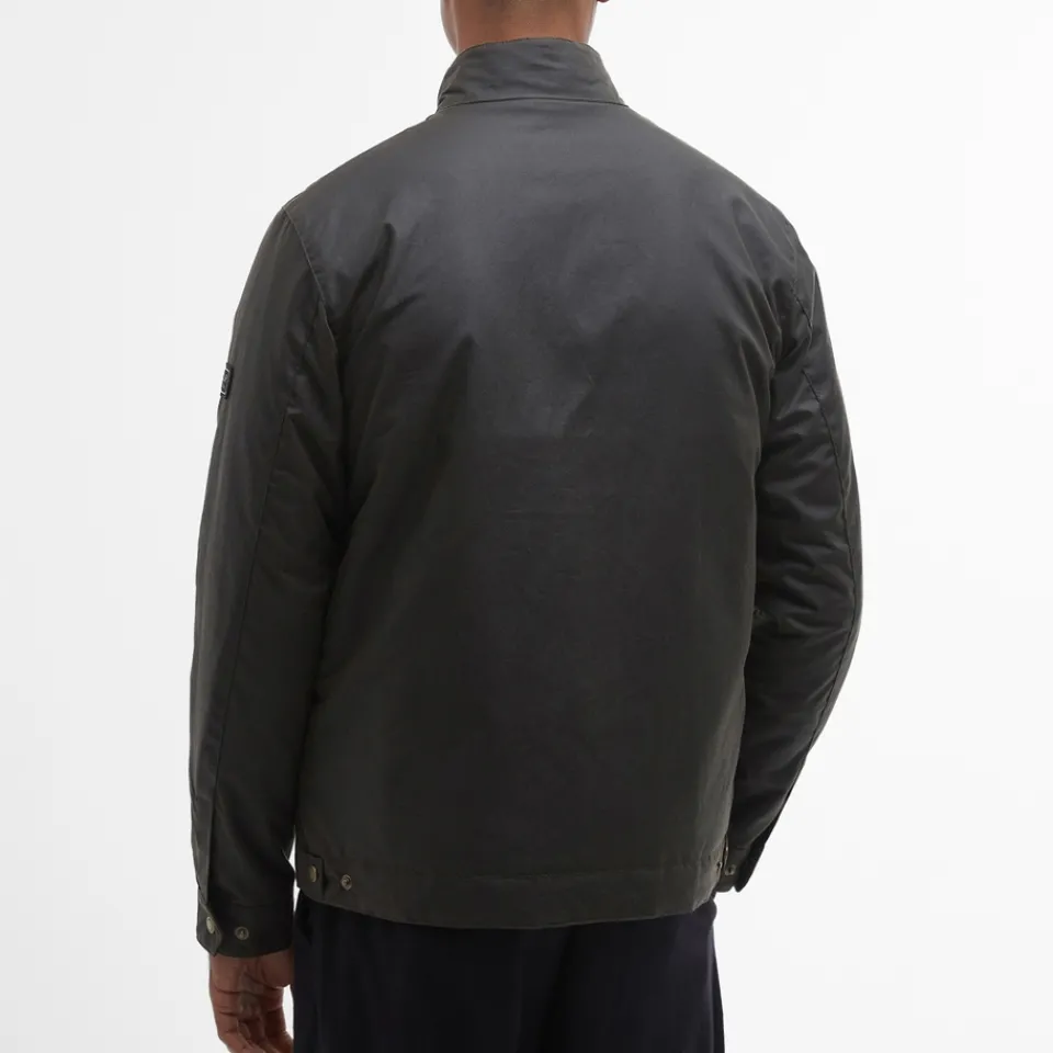 Jackets|Coats|Stine Goya Barbour International Ashbeck Waxed Cotton Jacket - XL
