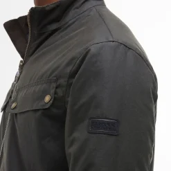 Jackets|Coats|Stine Goya Barbour International Ashbeck Waxed Cotton Jacket - XL