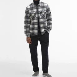 Shirts|Shirts|Dr. Martens Barbour International Clayton Brushed Fleece Overshirt - S