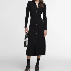 Dresses|Dresses|PS Paul Smith Barbour International Della Ribbed-Jersey Maxi Dress - UK 8
