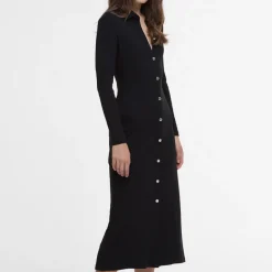Dresses|Dresses|PS Paul Smith Barbour International Della Ribbed-Jersey Maxi Dress - UK 8