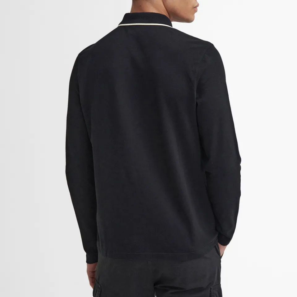 Polo Shirts|Dr. Martens Barbour International Hampstead Cotton Long Sleeved Polo Shirt - M