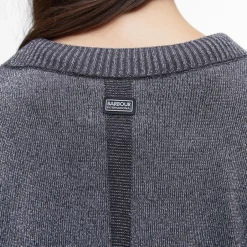 Loungewear|Knitwear|Dr. Martens Barbour International Jade Cotton-Blend Knitted Jumper - UK 8