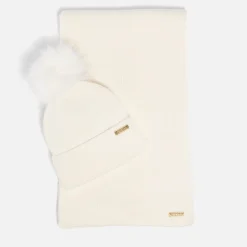 Hats|Dr. Martens Barbour International Mallory Ribbed-Knit Beanie And Scarf Set