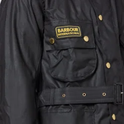 Jackets|Coats|Dr. Martens Barbour International Men's Original Jacket - Black - 38