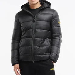 Jackets|Coats|Dr. Martens Barbour International Men's Bobber Quilt Jacket - Black - XXL