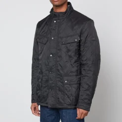 Jackets|Coats|Barbour International Men's Ariel Polarquilt Jacket - Black - S