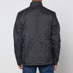 Jackets|Coats|Barbour International Men's Ariel Polarquilt Jacket - Black - S