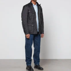Jackets|Coats|Barbour International Men's Ariel Polarquilt Jacket - Black - S
