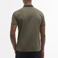 Polo Shirts|Axel Arigato Barbour International Orton Tipped Cotton-Jersey Polo Shirt - S