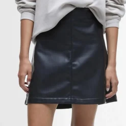 Skirts|Skirts|Cras Barbour International Peyton Faux Leather Mini Skirt - UK 14