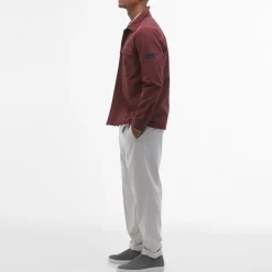 Shirts|Shirts|Barbour International Rocco Brushed Canvas Overshirt - S