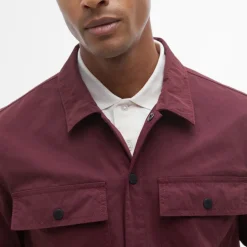 Shirts|Shirts|Barbour International Rocco Brushed Canvas Overshirt - S