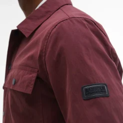 Shirts|Shirts|Barbour International Rocco Brushed Canvas Overshirt - S