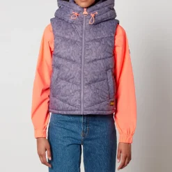 Jackets|Coats|Barbour International Snake-Print Halton Gilet - UK 10