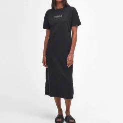 Dresses|Dresses|Puma Barbour International Sofia Cotton-Blend Jersey Midi Dress - UK 12