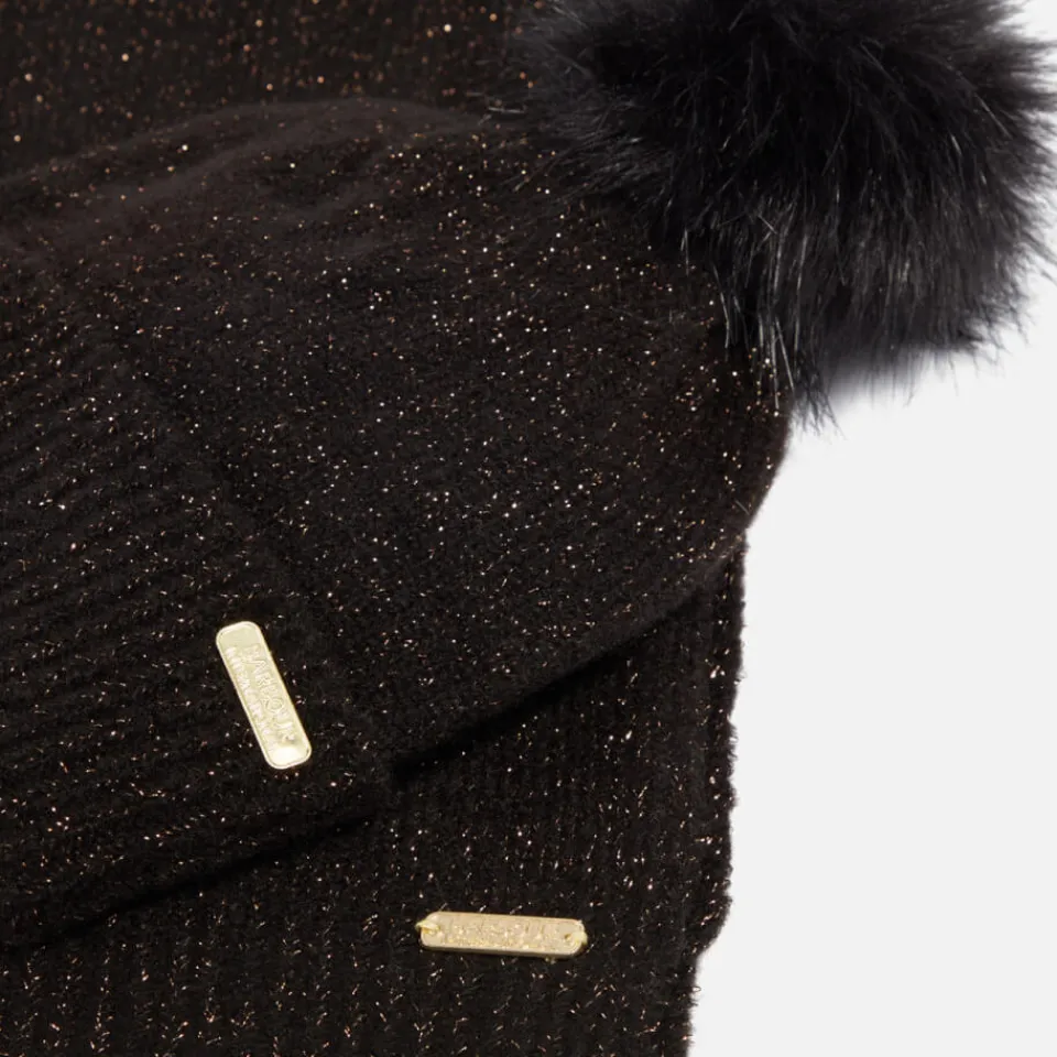 Hats|Dr. Martens Barbour International Sparkle Knit Beanie And Scarf Set