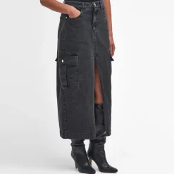 Skirts|Skirts|Dr. Martens Barbour International Tamsin Denim Maxi Skirt - UK 16