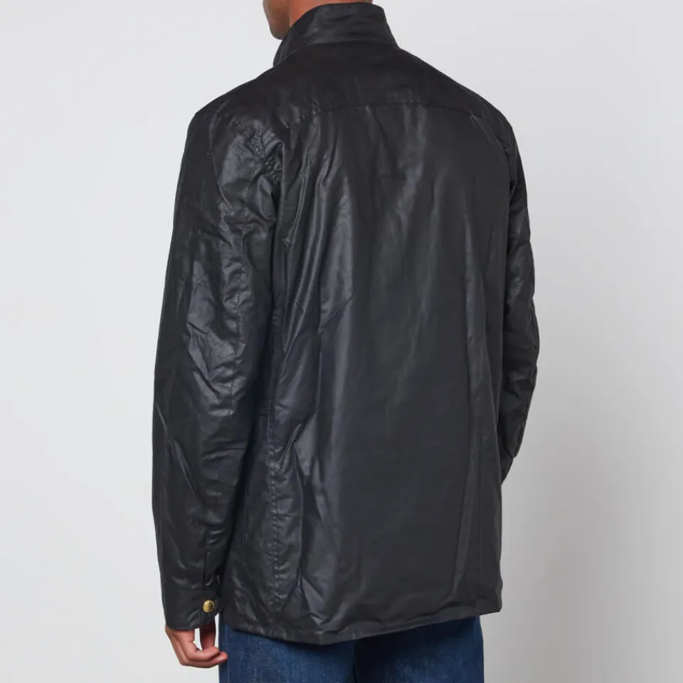 Jackets|Coats|Dr. Martens Barbour International Union Jack Waxed Cotton Jacket - M