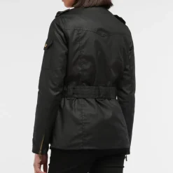 Jackets|Coats|Barbour International Waxed Cotton Jacket - UK 10