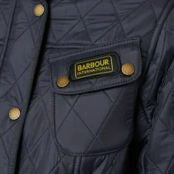 Jackets|Coats|Dr. Martens Barbour International Women's Polarquilt Jacket - Navy - UK 8