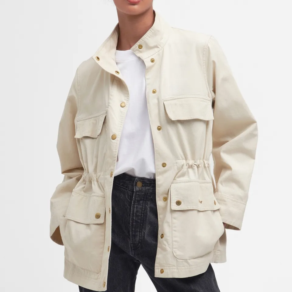 Jackets|Coats|Dr. Martens Barbour Maeva Utility Casual Cotton Jacket - UK 8