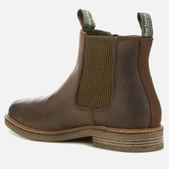 Boots|Dr. Martens Barbour Men's Farsley Leather Chelsea Boots - Choco - UK 7