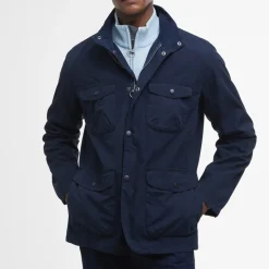 Jackets|Coats|Axel Arigato Barbour Ogston Casual Cotton-Canvas Jacket - S