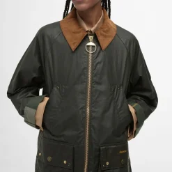 Jackets|Coats|Isabel Marant Barbour Raelynn Waxed Cotton Jacket - UK 18