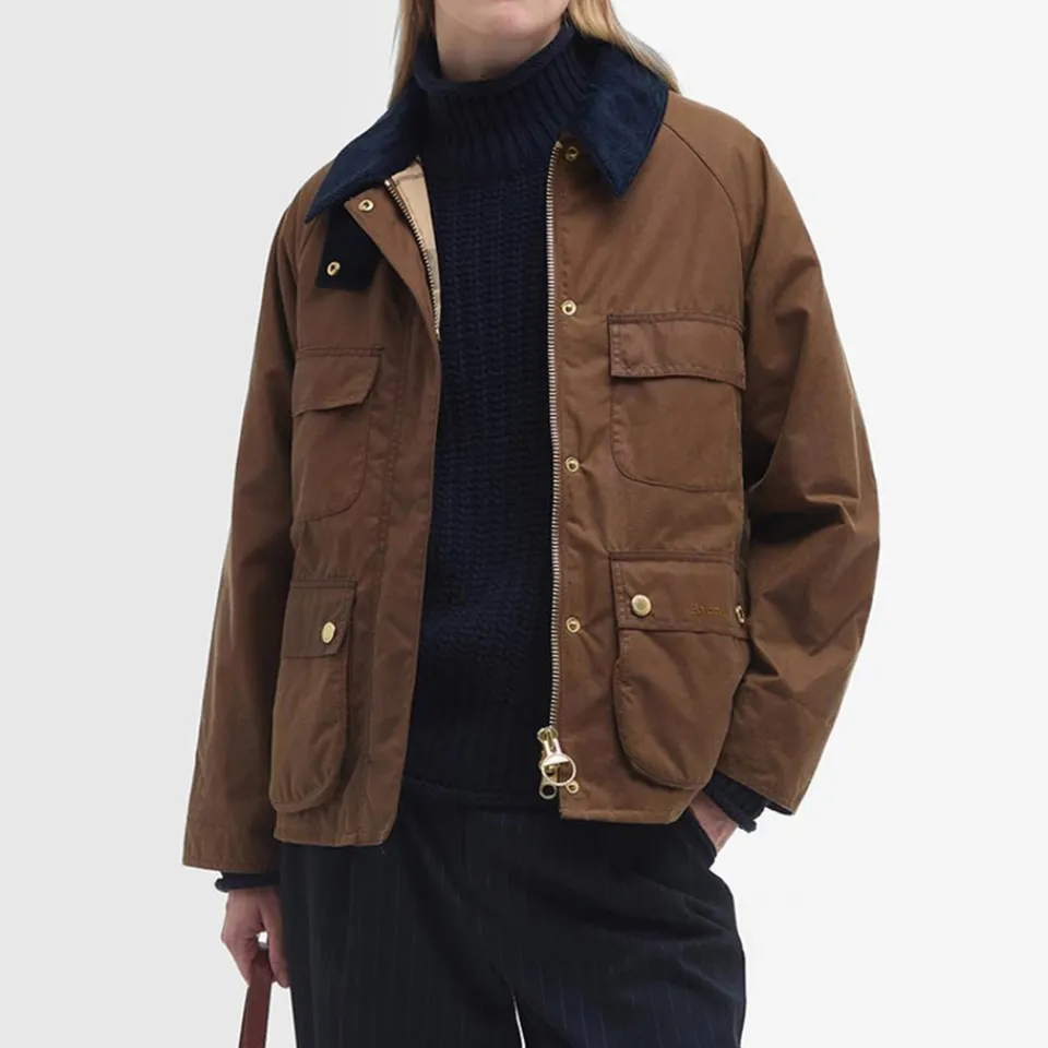 Jackets|Coats|Marant Etoile Barbour Ruth Waxed Cotton Jacket - 16
