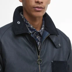 Jackets|Coats|Polo Ralph Lauren Barbour Shoreman Spey Waxed Cotton Jacket - S
