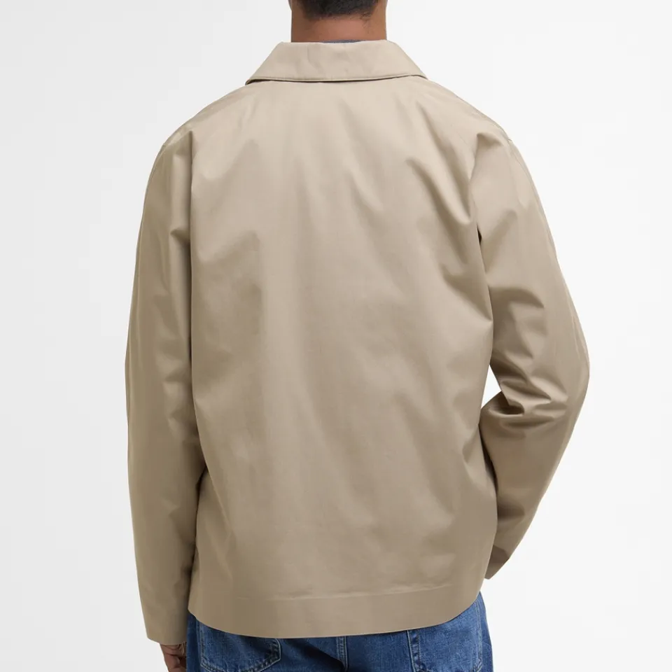 Coats|Jackets|Barbour Short Rokig Waterproof Canvas Jacket - S