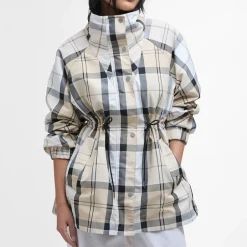 Jackets|Coats|Barbour Suri Checked Twill Jacket - UK 10