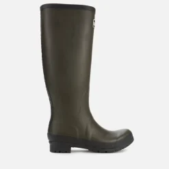 Boots|Hunter Barbour Women's Abbey Rubber Tall Wellies - UK 3