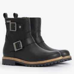 Boots|Dr. Martens Barbour Women's Bramble Waterproof Leather Biker Boots - UK 3