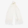Scarves|Dr. Martens Barbour Women's Lambswool Woven Scarf - Cream